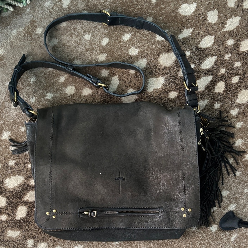 Jerome Dreyfuss Leather Crossbody Bag